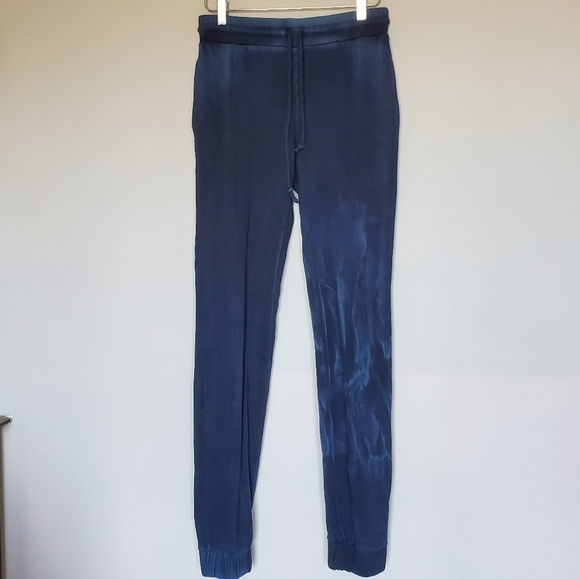 Tyler Jacobs Feel The Piece Lace Up Hoodie and Sweatpants Set Tie Dye Blue XS/S - Picture 5 of 14